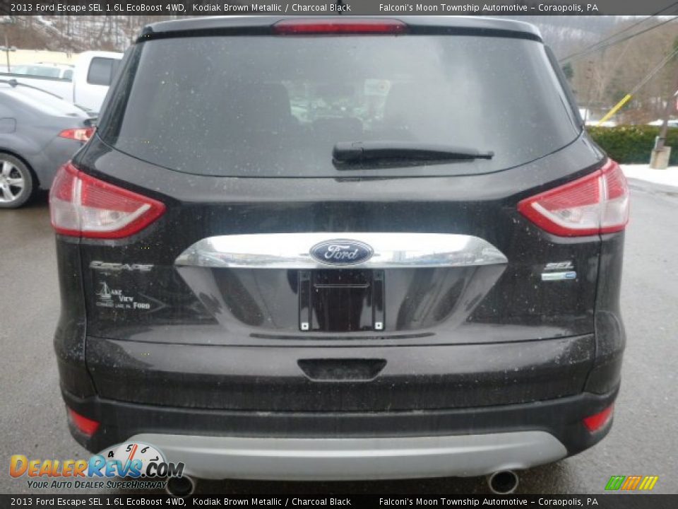 2013 Ford Escape SEL 1.6L EcoBoost 4WD Kodiak Brown Metallic / Charcoal Black Photo #7