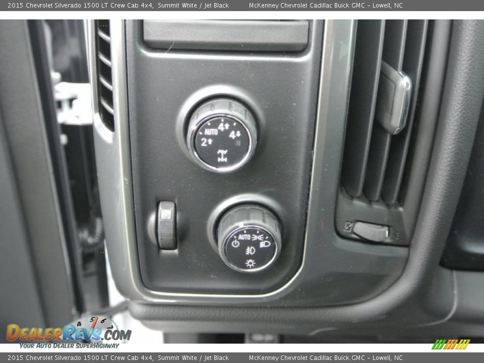 2015 Chevrolet Silverado 1500 LT Crew Cab 4x4 Summit White / Jet Black Photo #10