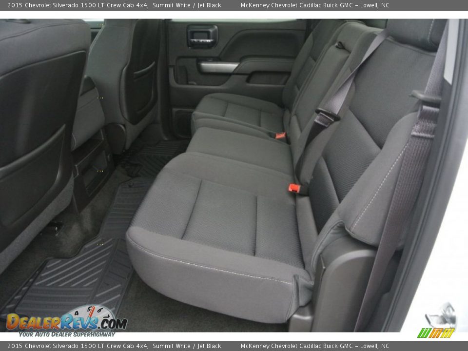 2015 Chevrolet Silverado 1500 LT Crew Cab 4x4 Summit White / Jet Black Photo #15