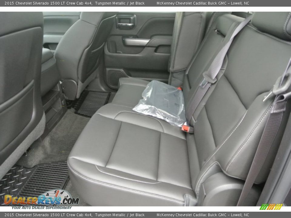 Rear Seat of 2015 Chevrolet Silverado 1500 LT Crew Cab 4x4 Photo #15