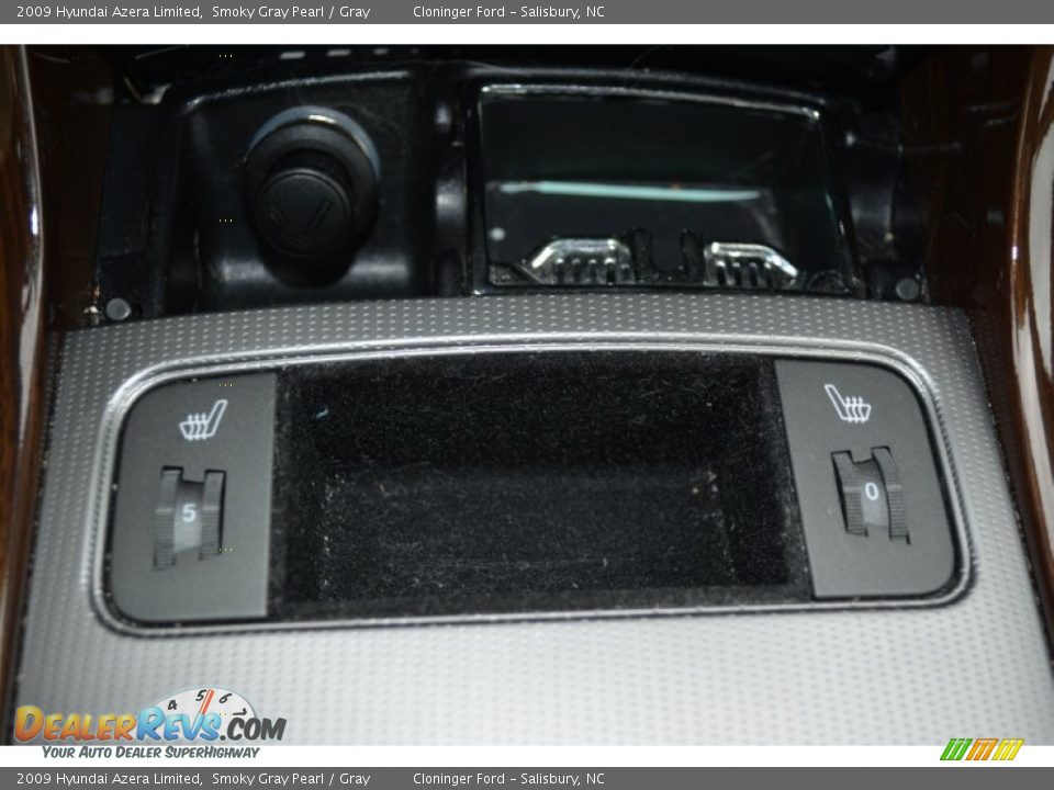 2009 Hyundai Azera Limited Smoky Gray Pearl / Gray Photo #22