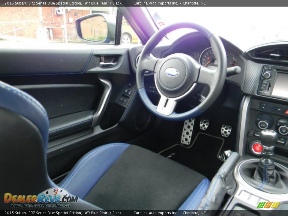 Front Seat of 2015 Subaru BRZ Series.Blue Special Edition Photo #12