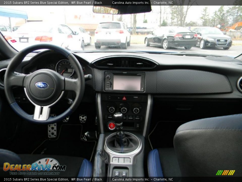 Dashboard of 2015 Subaru BRZ Series.Blue Special Edition Photo #13