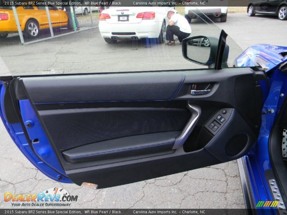 Door Panel of 2015 Subaru BRZ Series.Blue Special Edition Photo #17