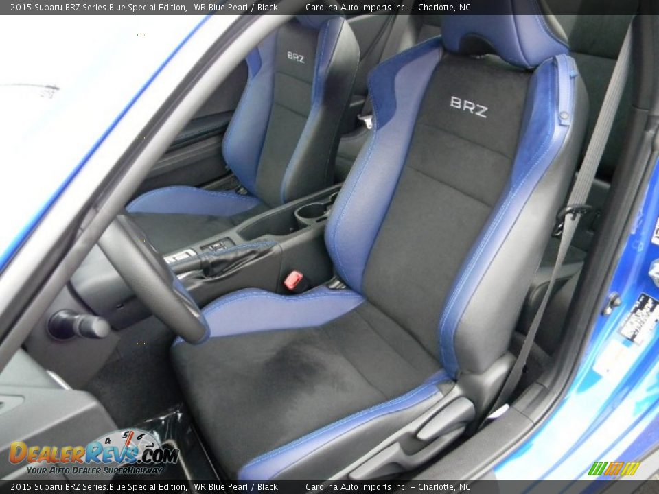 Front Seat of 2015 Subaru BRZ Series.Blue Special Edition Photo #19