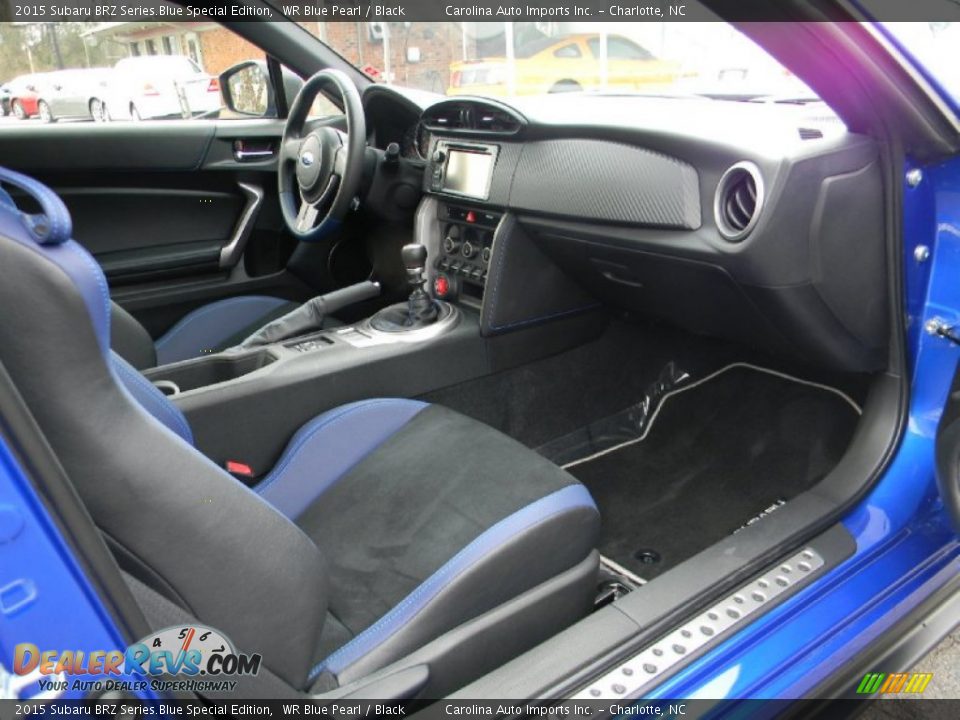 Dashboard of 2015 Subaru BRZ Series.Blue Special Edition Photo #22