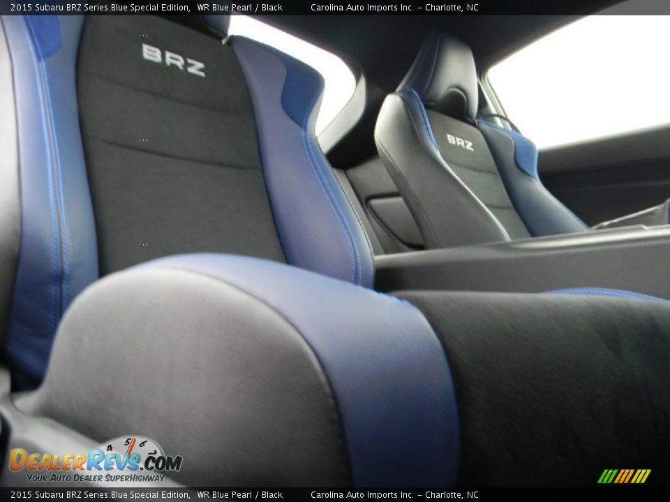 Front Seat of 2015 Subaru BRZ Series.Blue Special Edition Photo #23