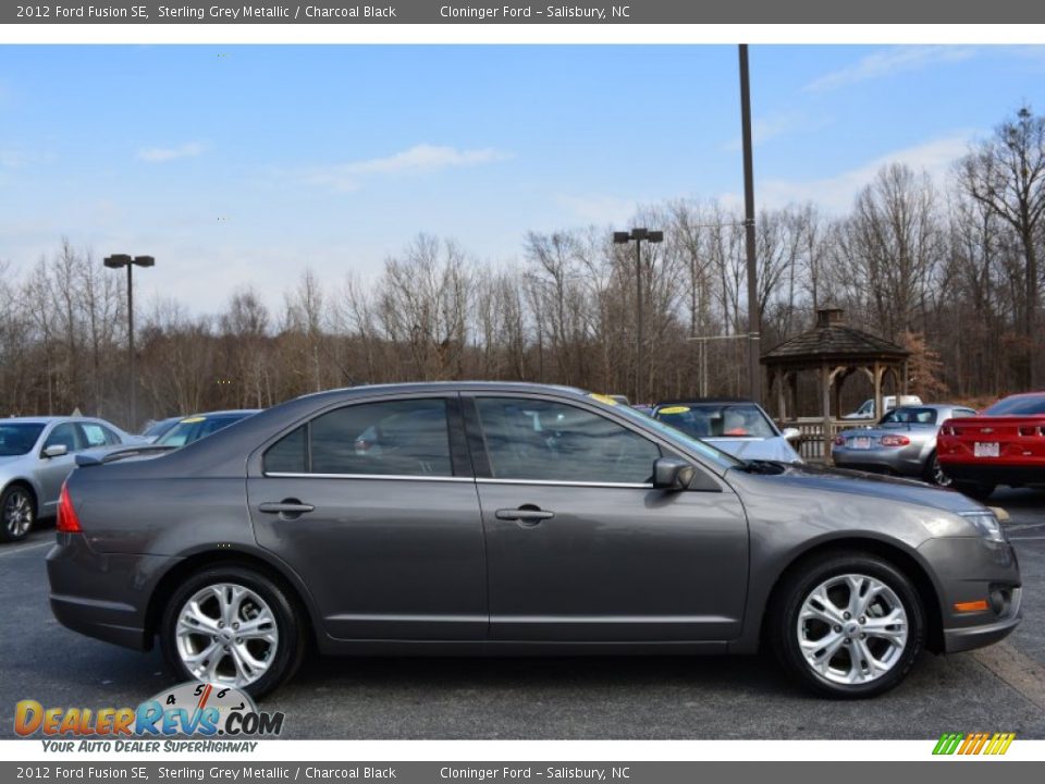 2012 Ford Fusion SE Sterling Grey Metallic / Charcoal Black Photo #2