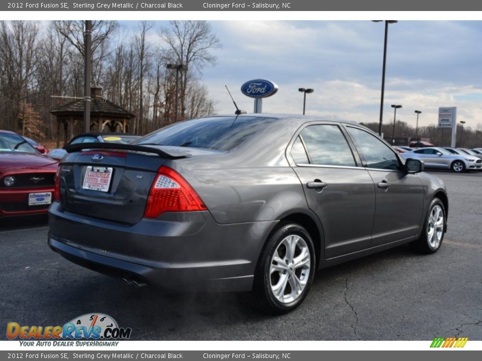 2012 Ford Fusion SE Sterling Grey Metallic / Charcoal Black Photo #3