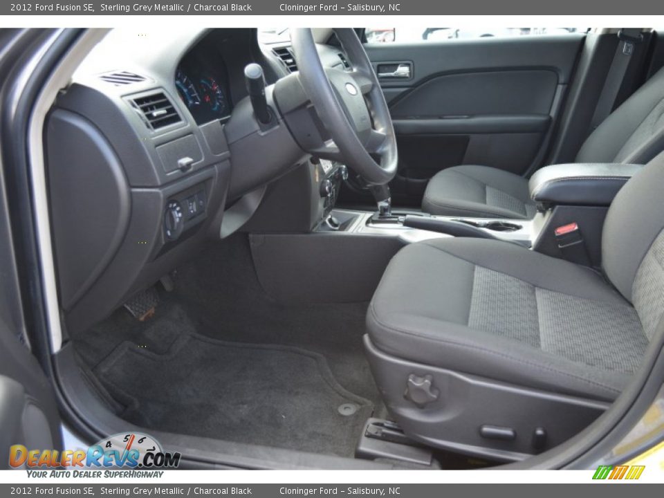 2012 Ford Fusion SE Sterling Grey Metallic / Charcoal Black Photo #9