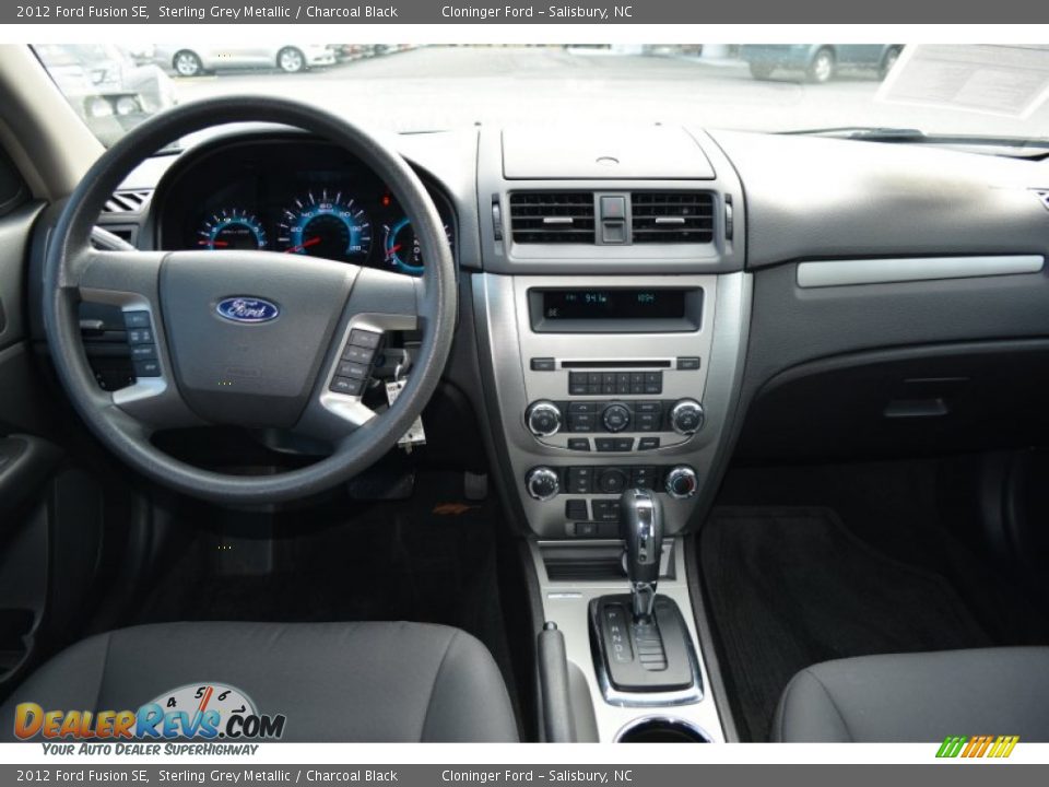 2012 Ford Fusion SE Sterling Grey Metallic / Charcoal Black Photo #11
