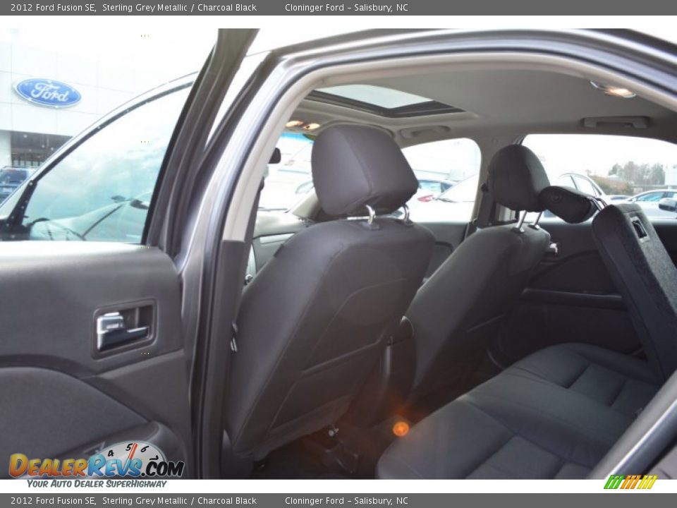 2012 Ford Fusion SE Sterling Grey Metallic / Charcoal Black Photo #12