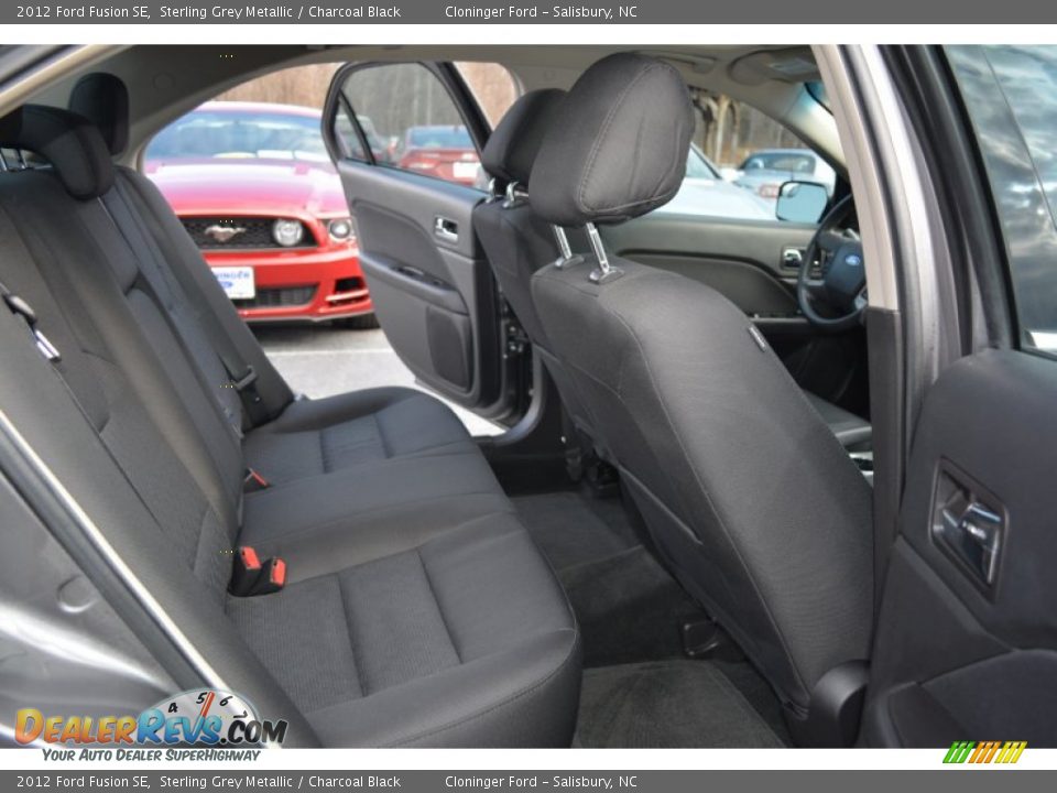 2012 Ford Fusion SE Sterling Grey Metallic / Charcoal Black Photo #14