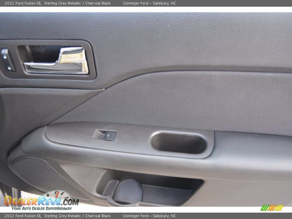 2012 Ford Fusion SE Sterling Grey Metallic / Charcoal Black Photo #15