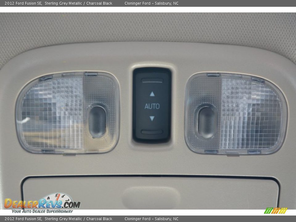 2012 Ford Fusion SE Sterling Grey Metallic / Charcoal Black Photo #22