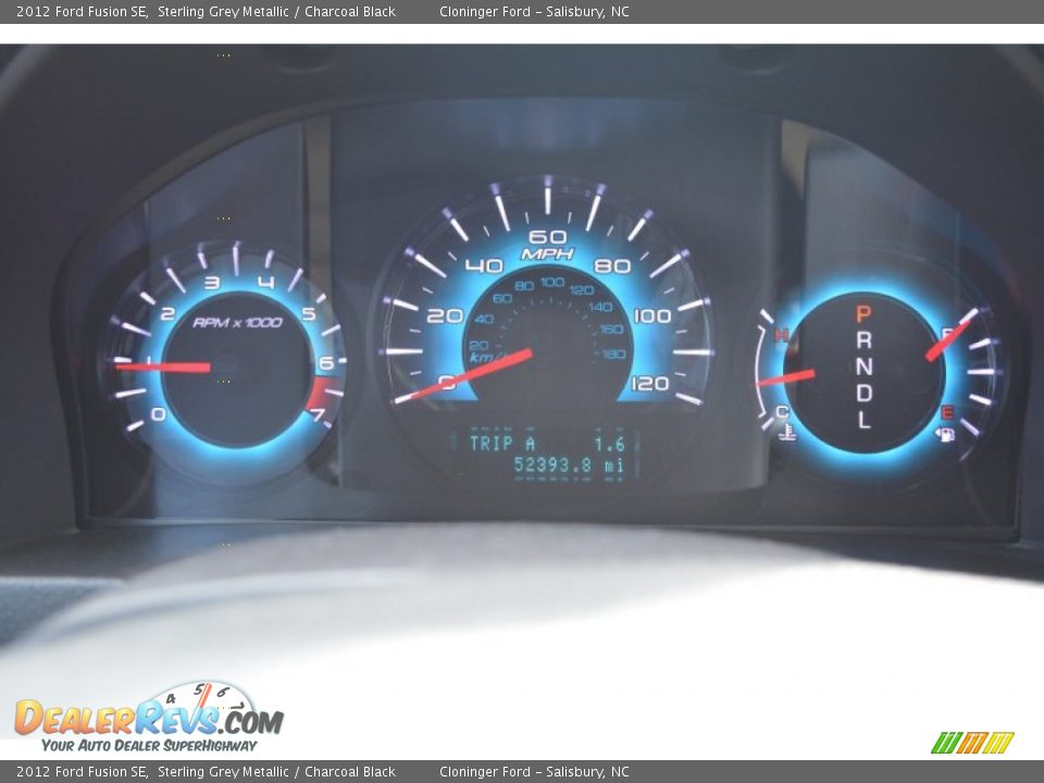 2012 Ford Fusion SE Sterling Grey Metallic / Charcoal Black Photo #24