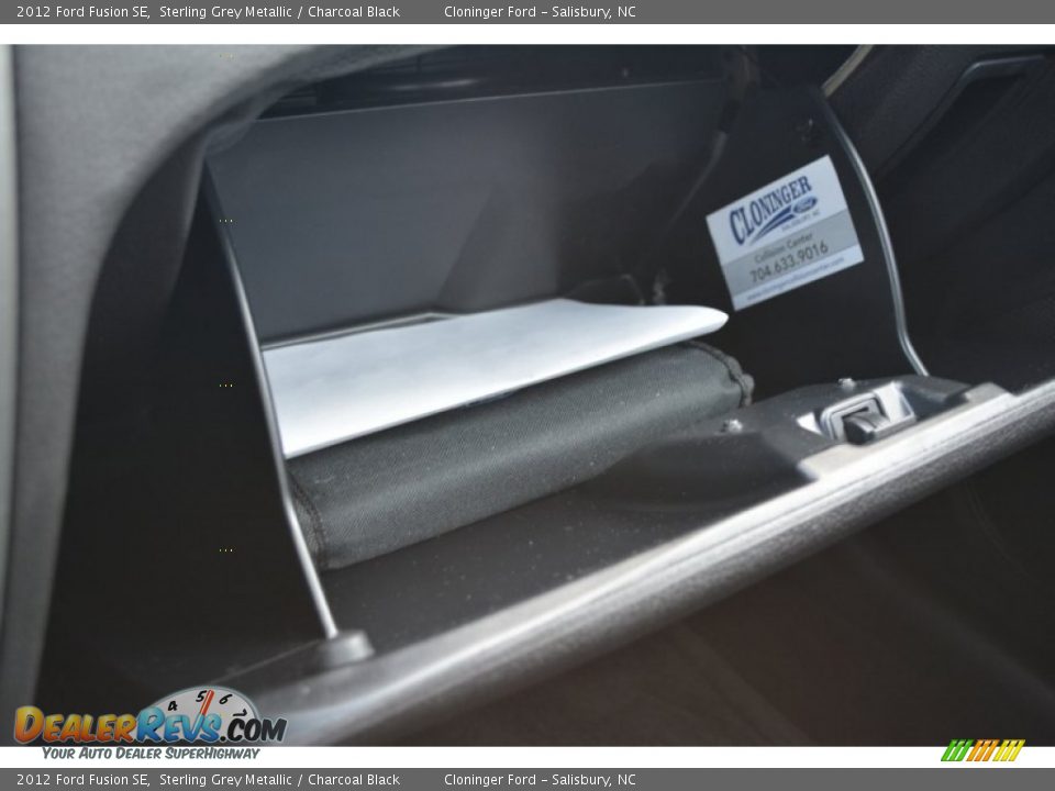 2012 Ford Fusion SE Sterling Grey Metallic / Charcoal Black Photo #26