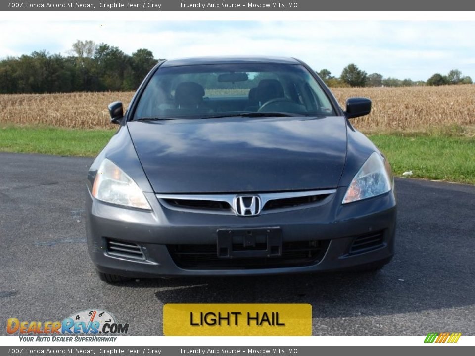2007 Honda Accord SE Sedan Graphite Pearl / Gray Photo #2