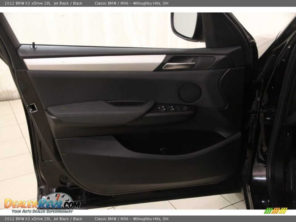 2012 BMW X3 xDrive 28i Jet Black / Black Photo #4