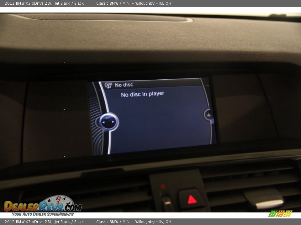 2012 BMW X3 xDrive 28i Jet Black / Black Photo #10