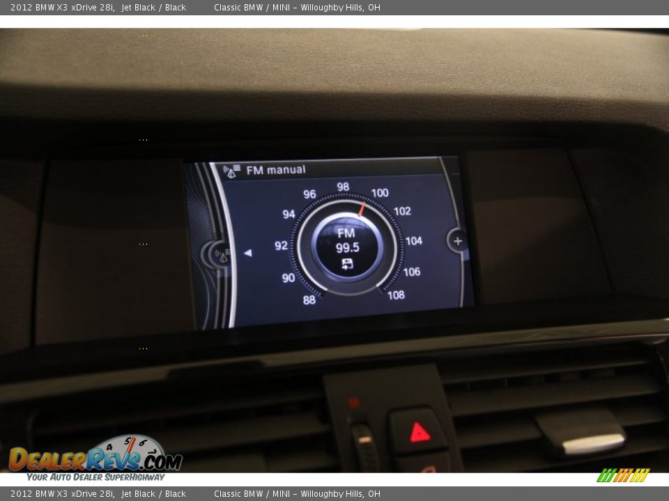 2012 BMW X3 xDrive 28i Jet Black / Black Photo #11