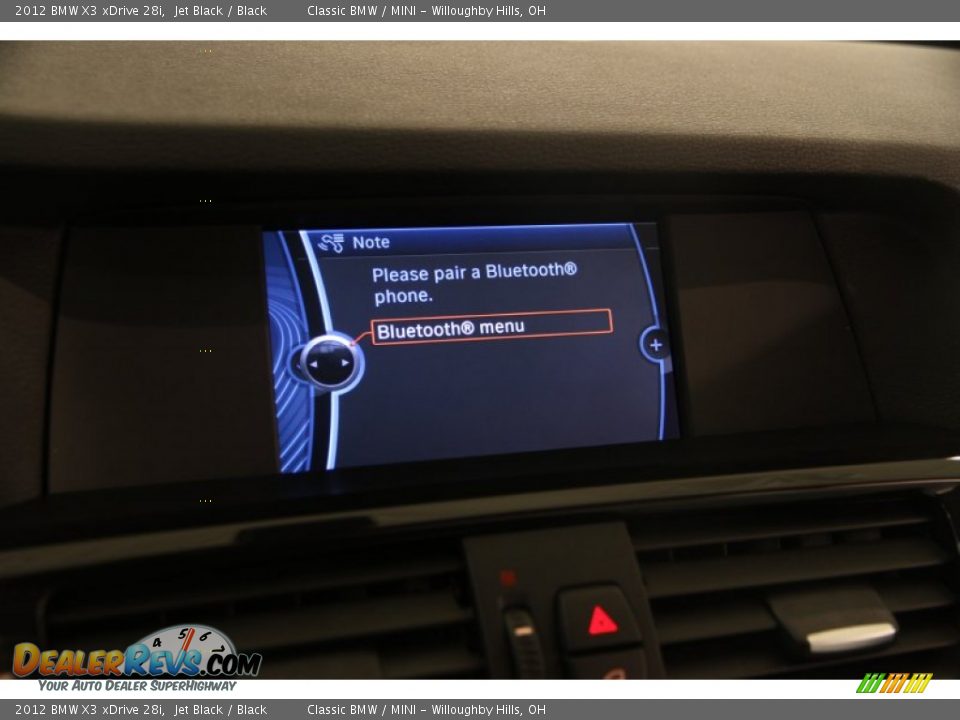 2012 BMW X3 xDrive 28i Jet Black / Black Photo #12