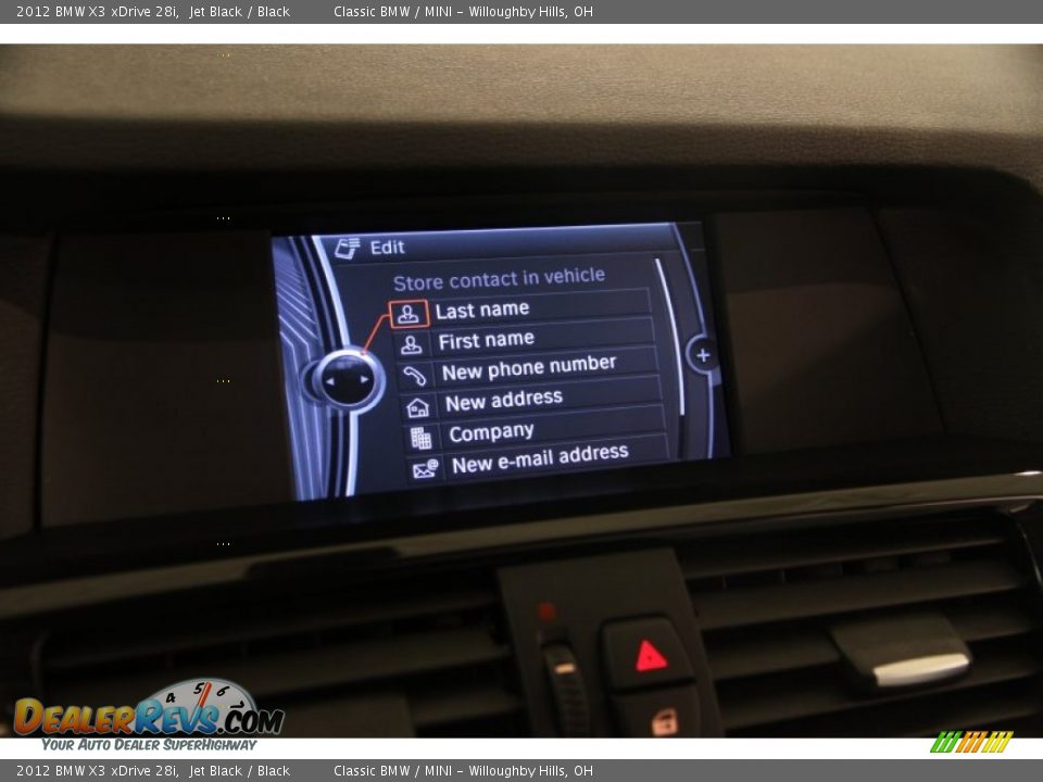 2012 BMW X3 xDrive 28i Jet Black / Black Photo #14