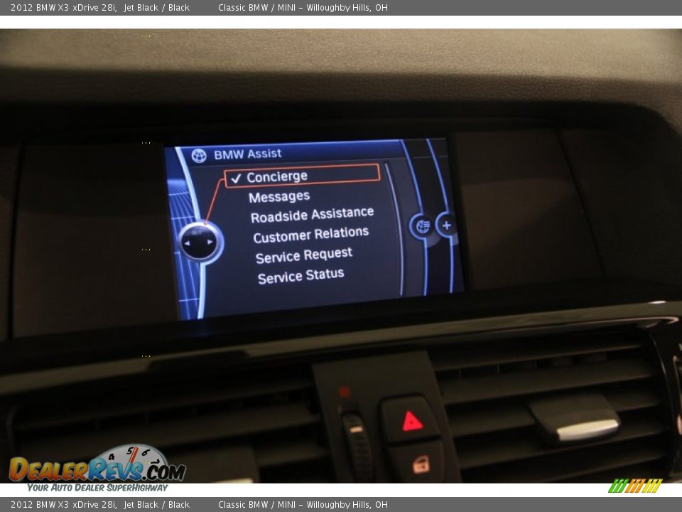 2012 BMW X3 xDrive 28i Jet Black / Black Photo #15