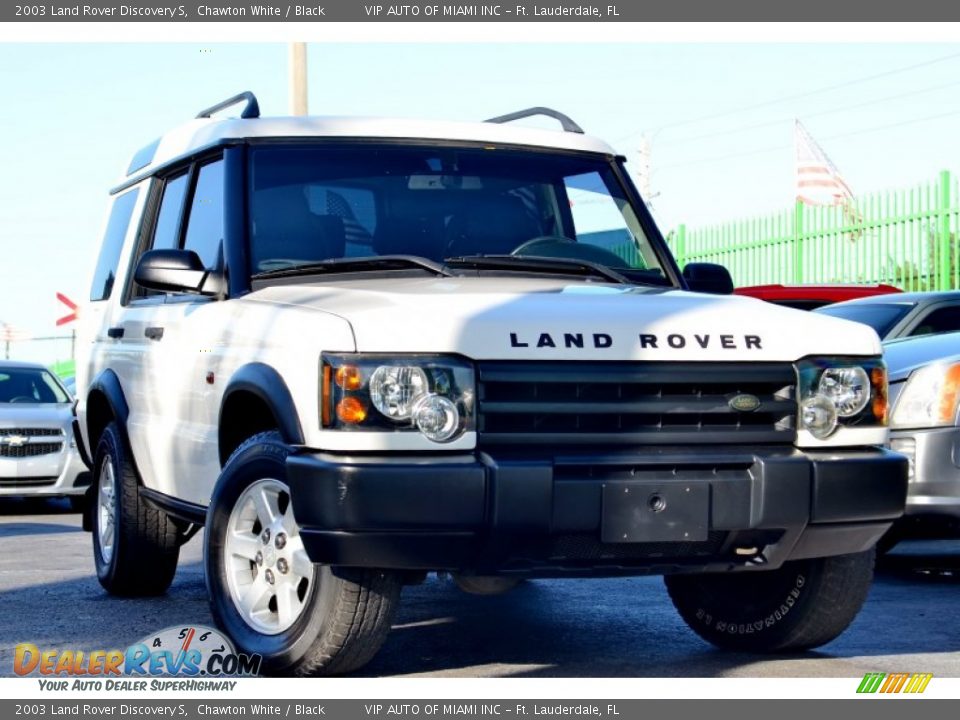2003 Land Rover Discovery S Chawton White / Black Photo #1