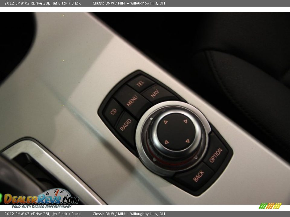 2012 BMW X3 xDrive 28i Jet Black / Black Photo #20