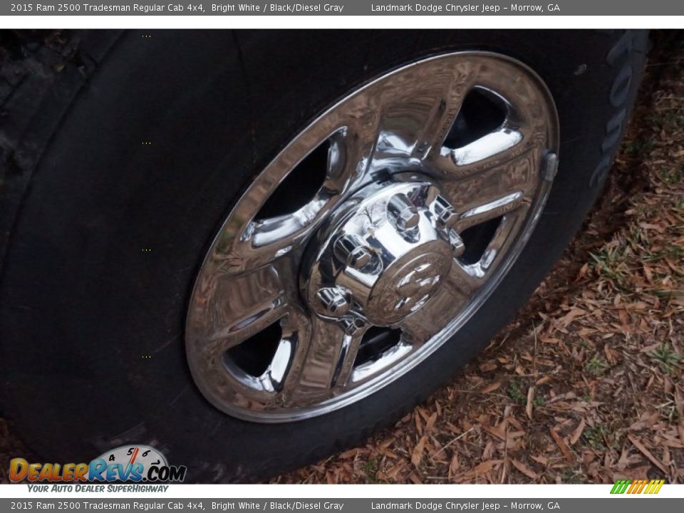 2015 Ram 2500 Tradesman Regular Cab 4x4 Bright White / Black/Diesel Gray Photo #5