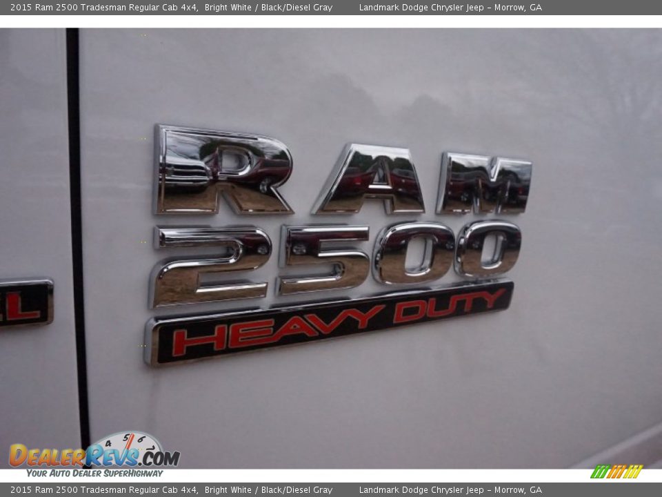 2015 Ram 2500 Tradesman Regular Cab 4x4 Bright White / Black/Diesel Gray Photo #6