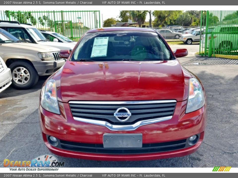 2007 Nissan Altima 2.5 S Sonoma Sunset Metallic / Charcoal Photo #2