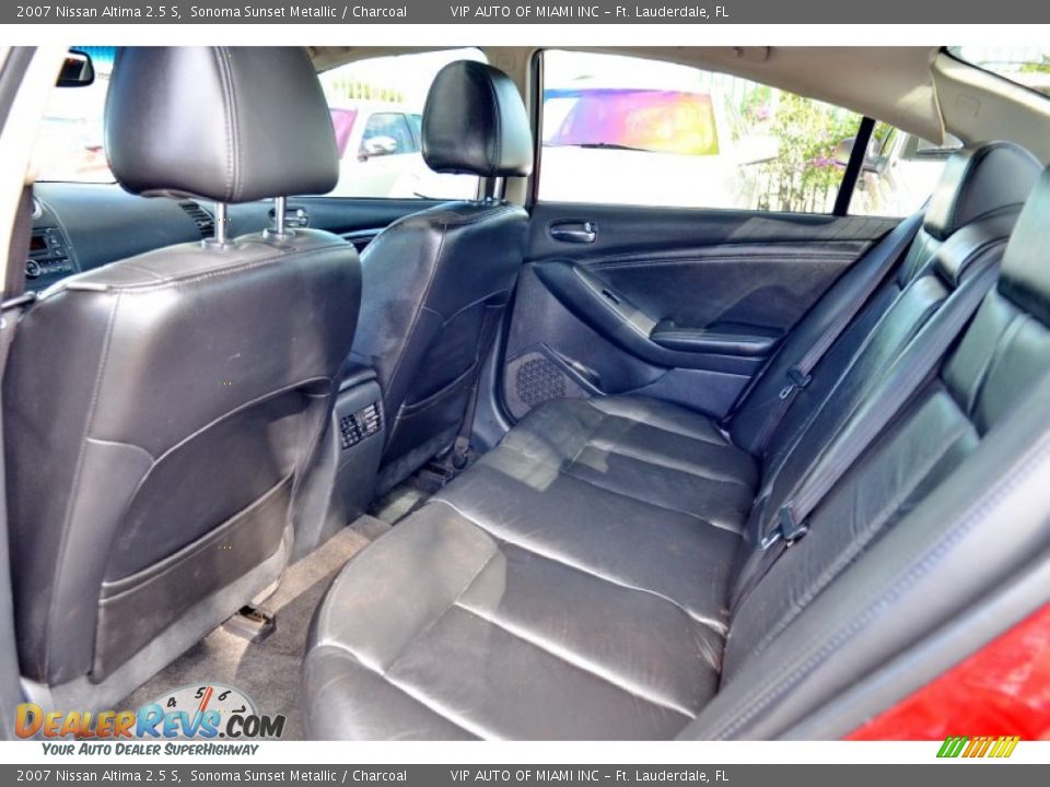 2007 Nissan Altima 2.5 S Sonoma Sunset Metallic / Charcoal Photo #13