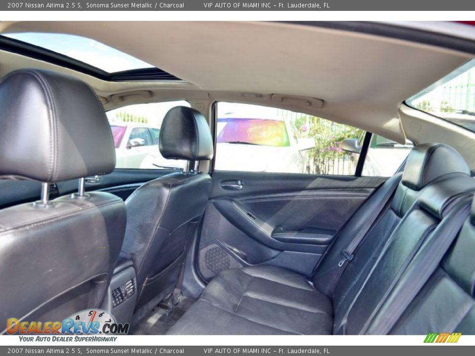 2007 Nissan Altima 2.5 S Sonoma Sunset Metallic / Charcoal Photo #14