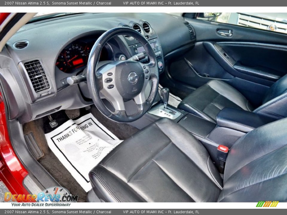 2007 Nissan Altima 2.5 S Sonoma Sunset Metallic / Charcoal Photo #16