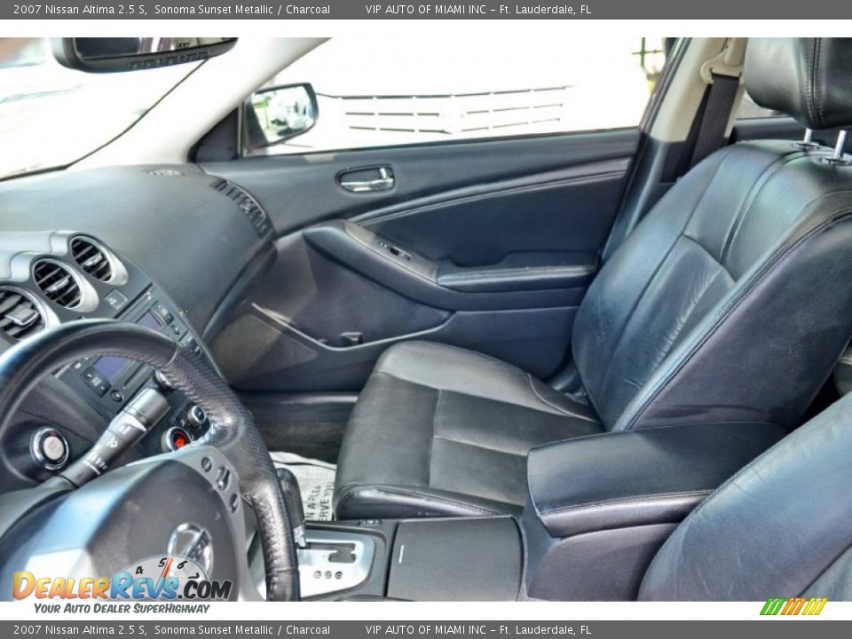 2007 Nissan Altima 2.5 S Sonoma Sunset Metallic / Charcoal Photo #18