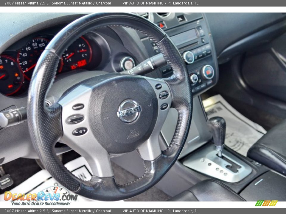 2007 Nissan Altima 2.5 S Sonoma Sunset Metallic / Charcoal Photo #19