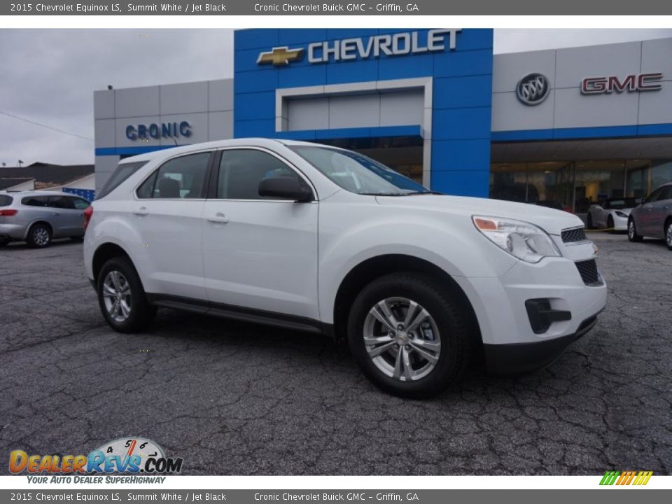 2015 Chevrolet Equinox LS Summit White / Jet Black Photo #1