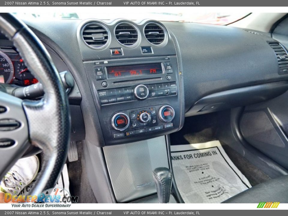 2007 Nissan Altima 2.5 S Sonoma Sunset Metallic / Charcoal Photo #20