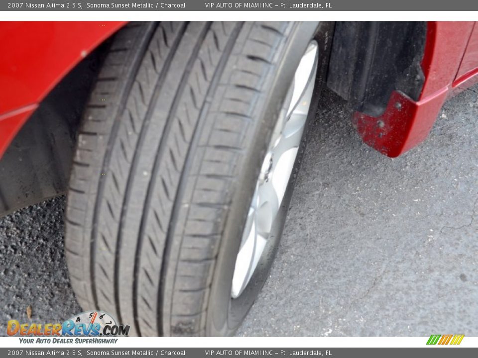 2007 Nissan Altima 2.5 S Sonoma Sunset Metallic / Charcoal Photo #21