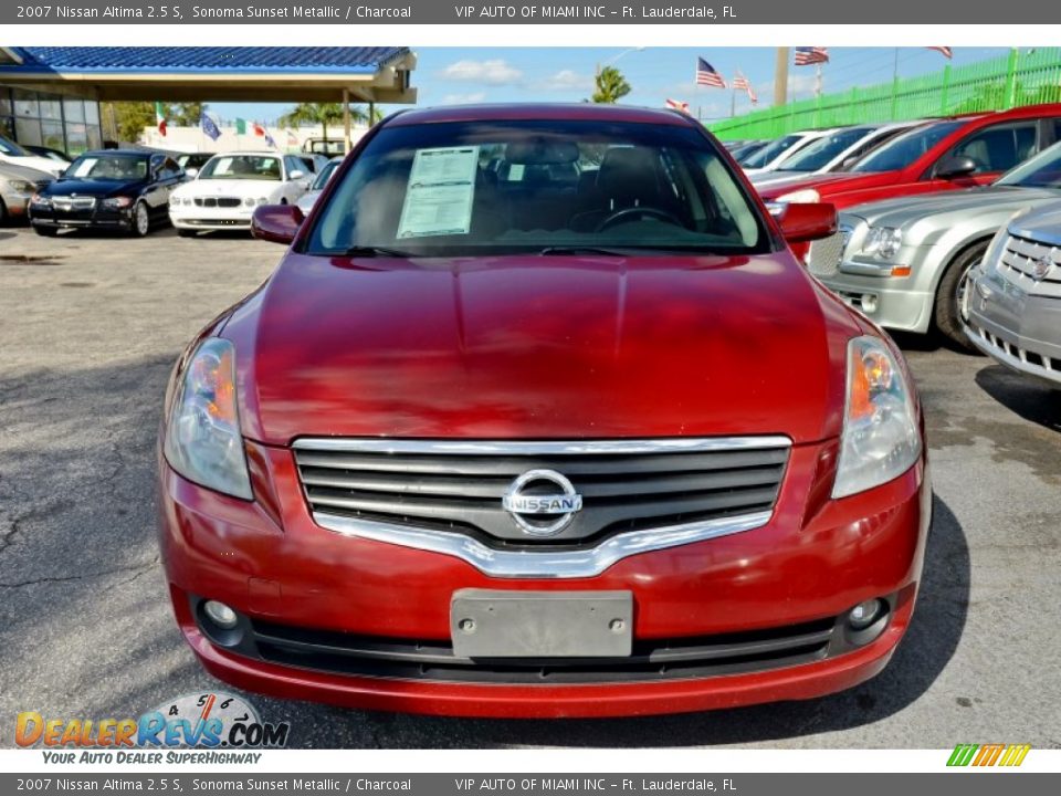 2007 Nissan Altima 2.5 S Sonoma Sunset Metallic / Charcoal Photo #22