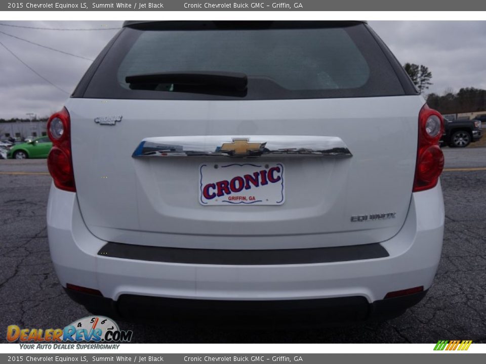 2015 Chevrolet Equinox LS Summit White / Jet Black Photo #6