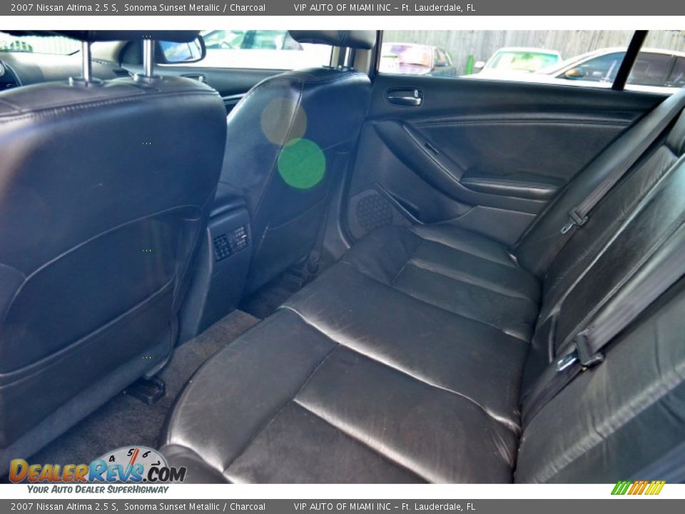 2007 Nissan Altima 2.5 S Sonoma Sunset Metallic / Charcoal Photo #25