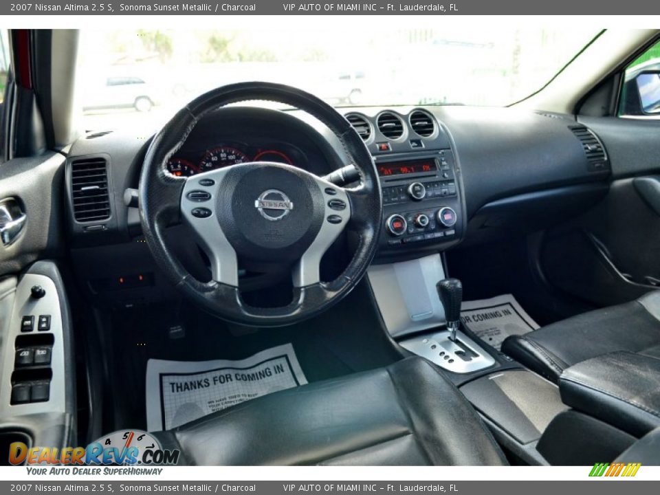2007 Nissan Altima 2.5 S Sonoma Sunset Metallic / Charcoal Photo #26