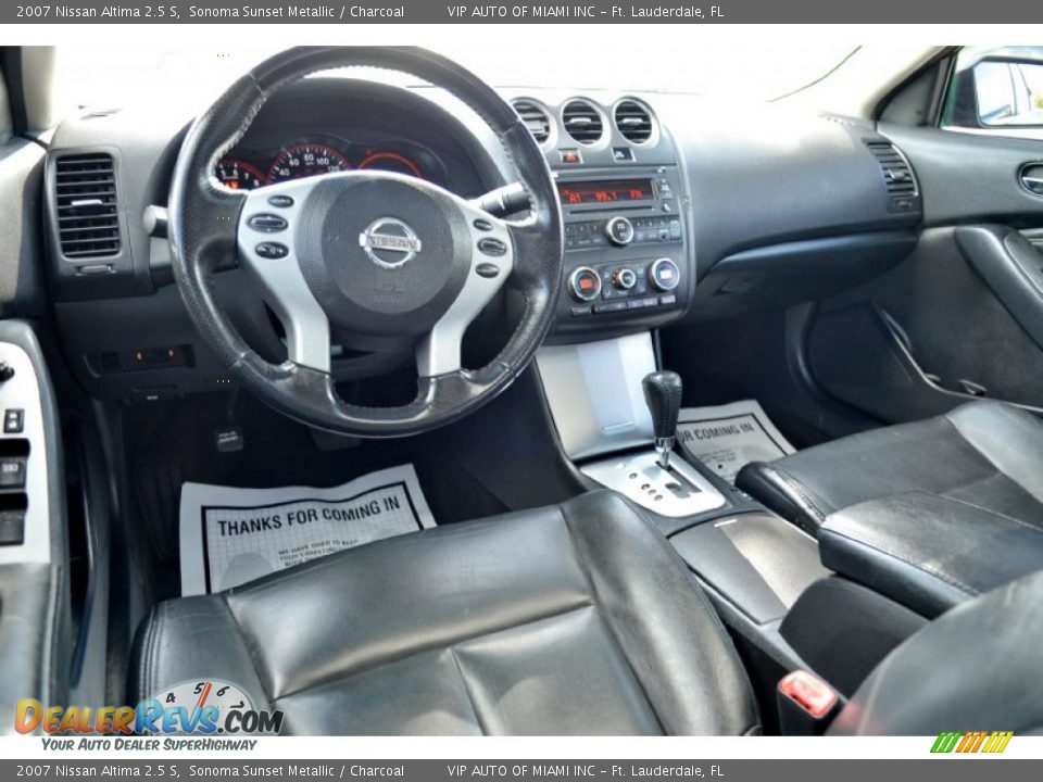 2007 Nissan Altima 2.5 S Sonoma Sunset Metallic / Charcoal Photo #27