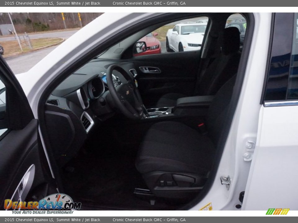 2015 Chevrolet Equinox LS Summit White / Jet Black Photo #9