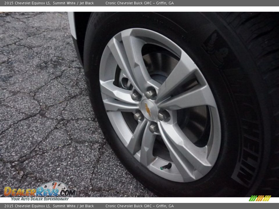 2015 Chevrolet Equinox LS Summit White / Jet Black Photo #11