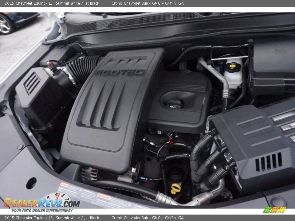 2015 Chevrolet Equinox LS Summit White / Jet Black Photo #12