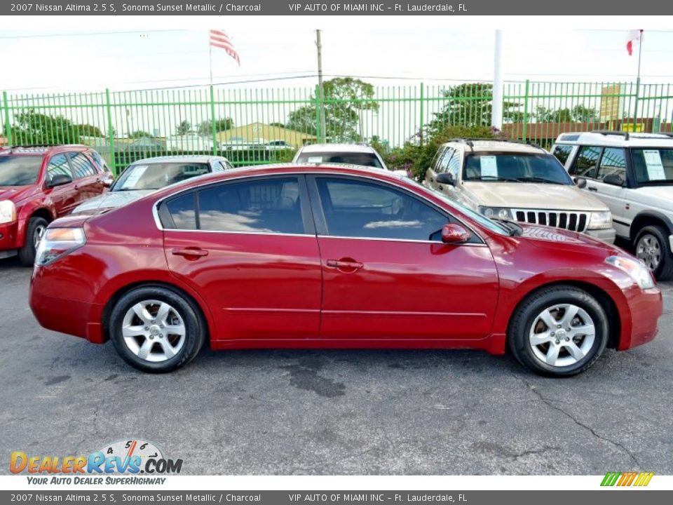 2007 Nissan Altima 2.5 S Sonoma Sunset Metallic / Charcoal Photo #32